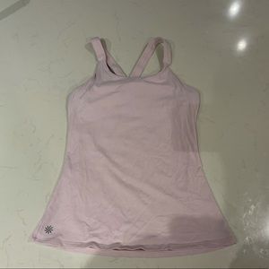 Athleta Light Pink Racerback Tank